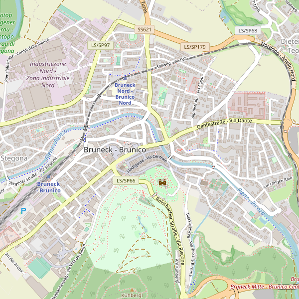 Thumbnail mappa taxi di Brunico