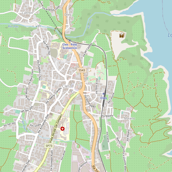 Thumbnail mappa taxi di Cles