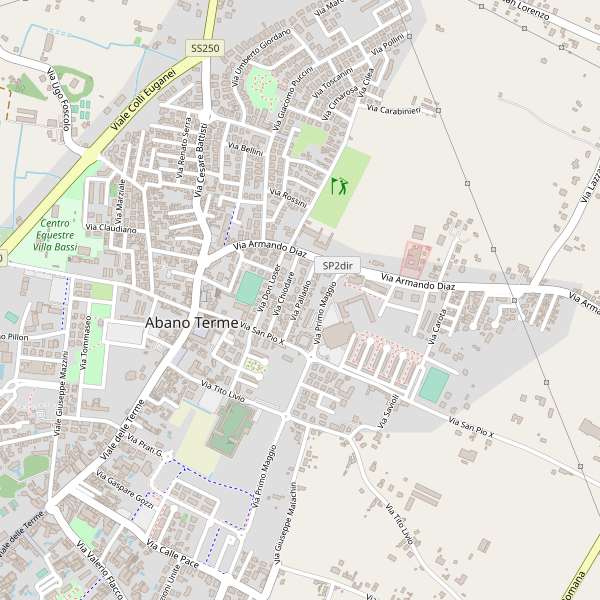 Thumbnail mappa chiese di Abano Terme