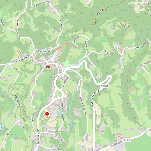 Thumbnail mappa campeggi di Asolo