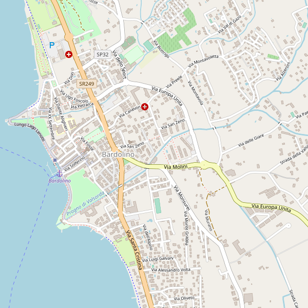 Thumbnail mappa profumerie di Bardolino