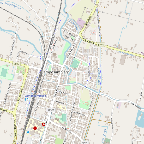 Thumbnail mappa stazioni di Camposampiero