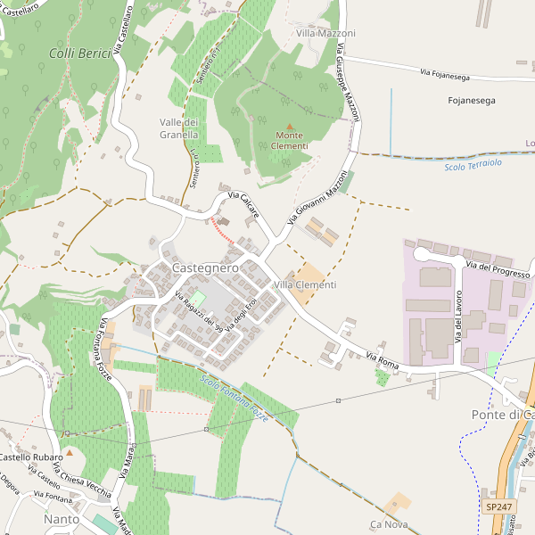 Thumbnail mappa fastfood di Castegnero