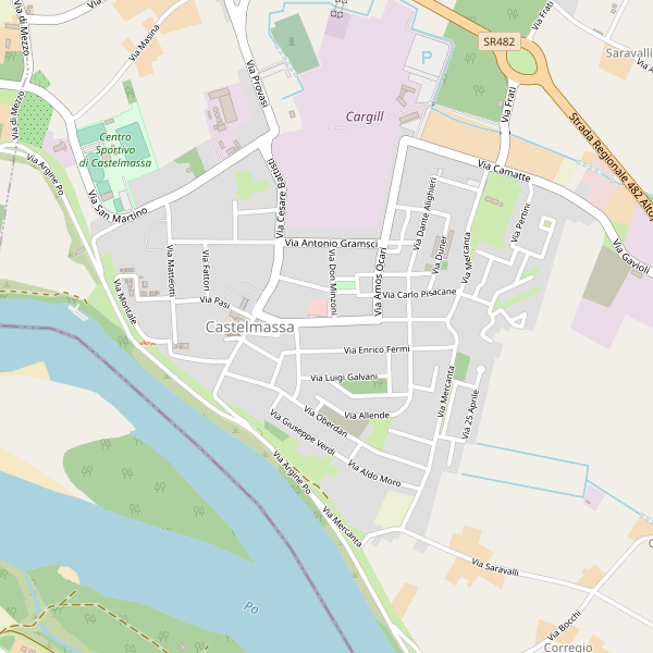 Thumbnail mappa supermercati di Castelmassa