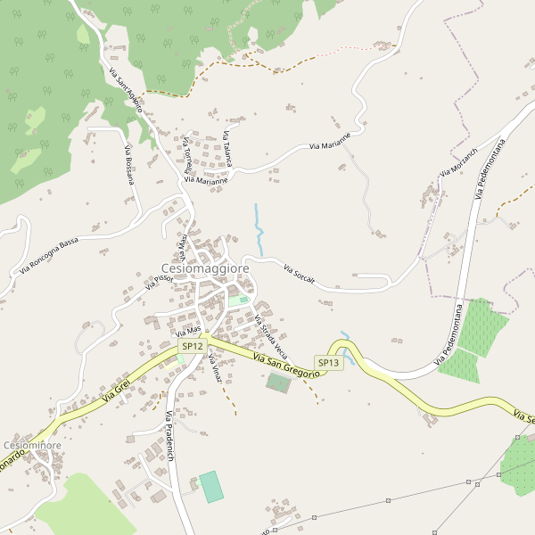 Thumbnail mappa stazioni di Cesiomaggiore
