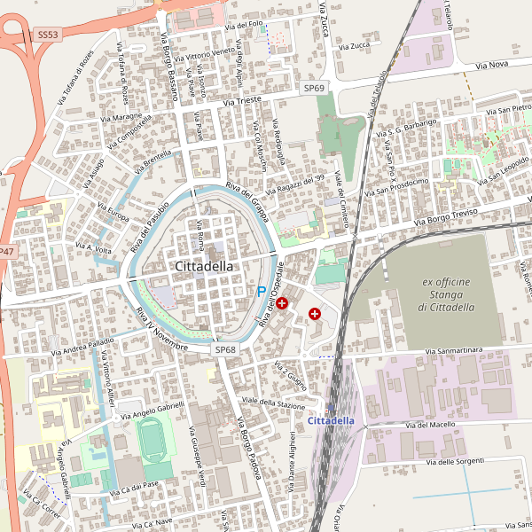 Thumbnail mappa stazioni di Cittadella
