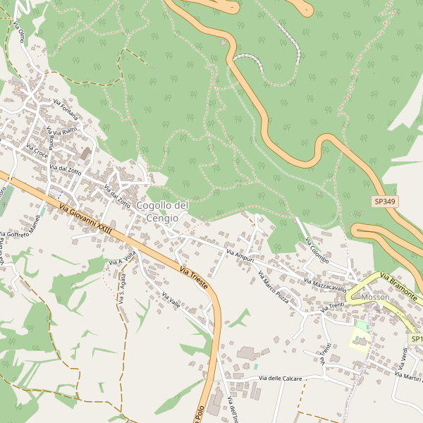 Thumbnail mappa biblioteche di Cogollo del Cengio