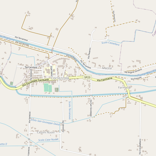Thumbnail mappa stazioni di Correzzola