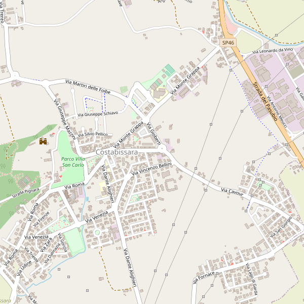 Thumbnail mappa librerie di Costabissara