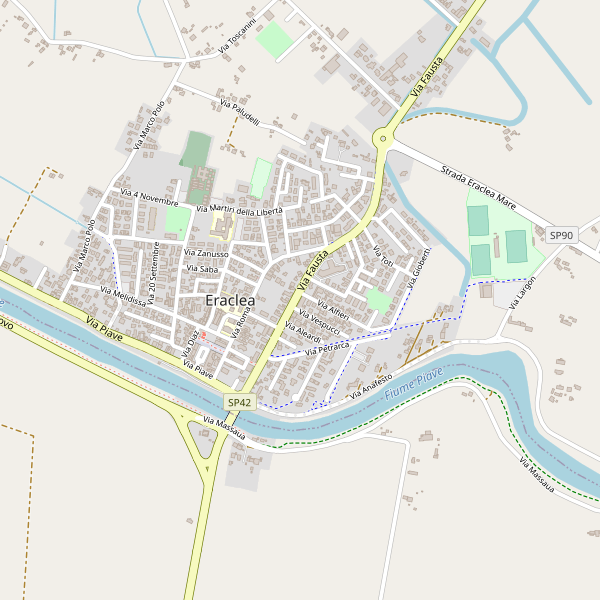 Thumbnail mappa localinotturni di Eraclea