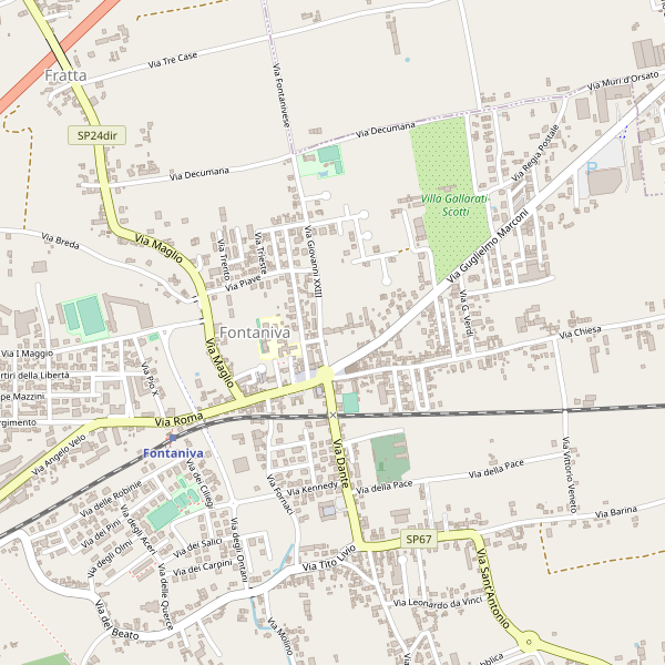 Thumbnail mappa stazioni di Fontaniva