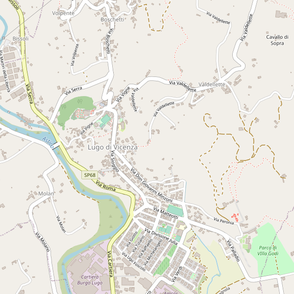 Thumbnail mappa farmacie di Lugo di Vicenza