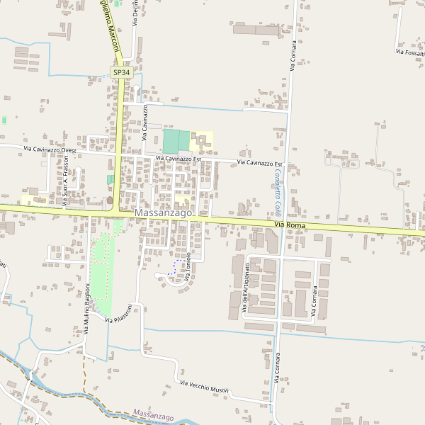 Thumbnail mappa stazioni di Massanzago
