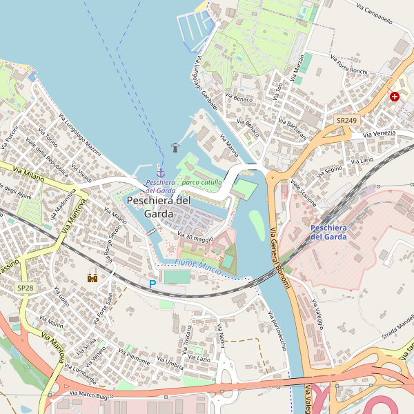 Thumbnail mappa stazionibus di Peschiera del Garda