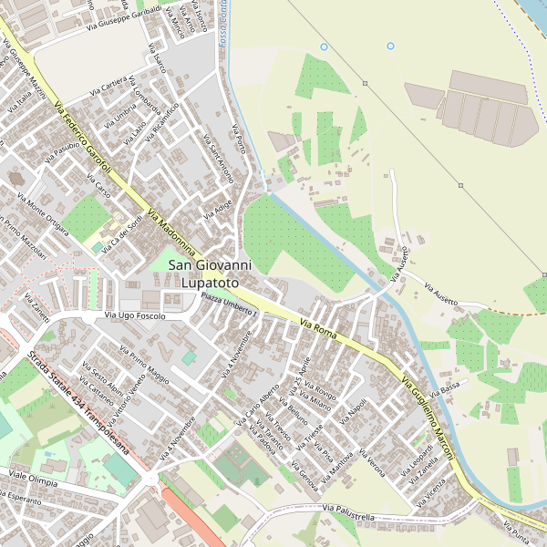 Thumbnail mappa stradale di San Giovanni Lupatoto