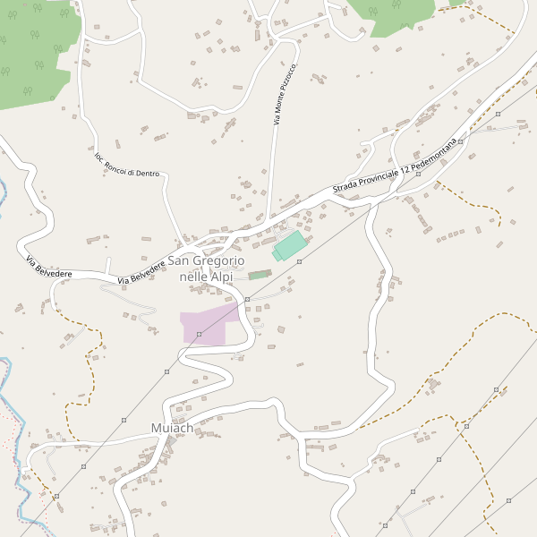 Thumbnail mappa scuole di San Gregorio nelle Alpi