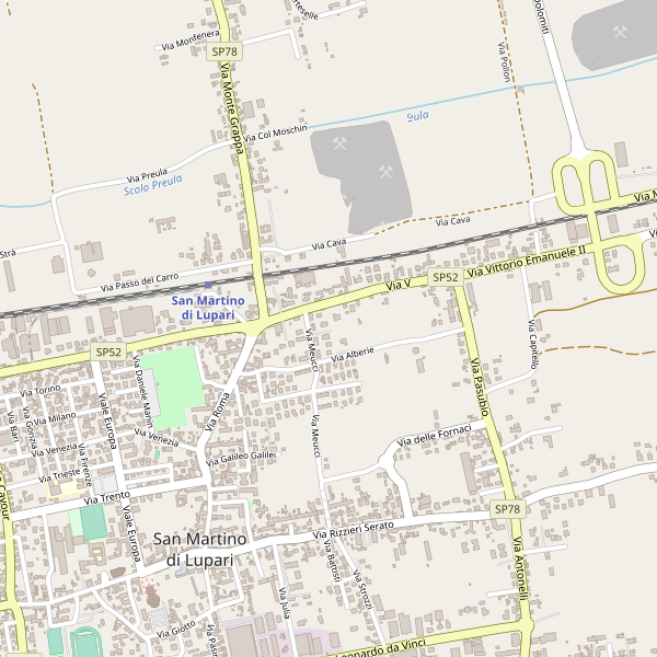 Thumbnail mappa stazioni di San Martino di Lupari