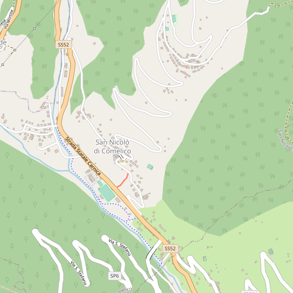 Thumbnail mappa farmacie di San Nicolò di Comelico