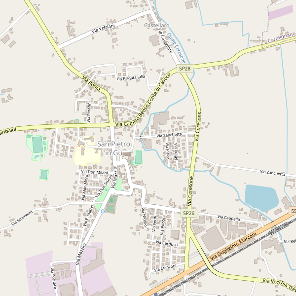 Thumbnail mappa stazioni di San Pietro in Gu