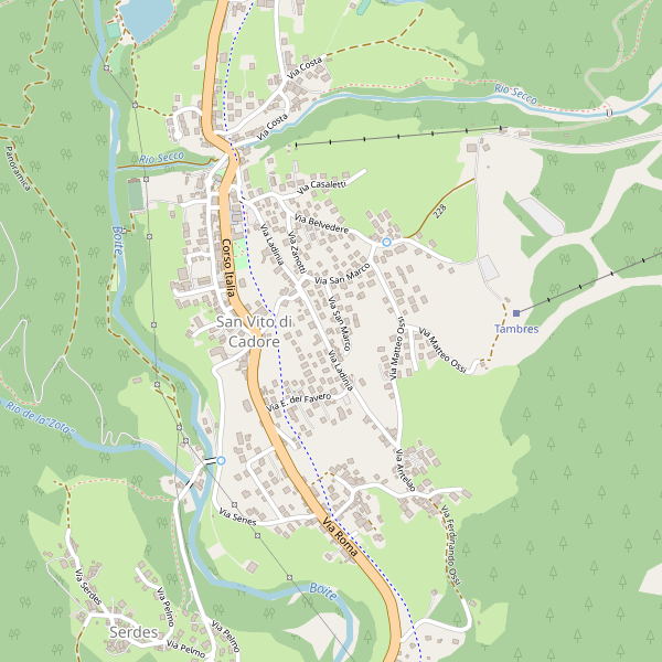 Thumbnail mappa farmacie di San Vito di Cadore