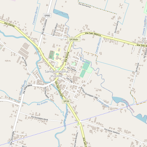 Thumbnail mappa stazioni di Santa Giustina in Colle