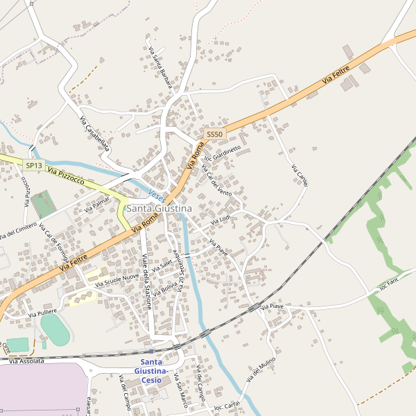 Thumbnail mappa stazioni di Santa Giustina