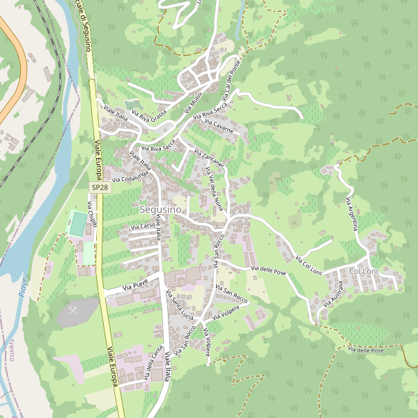 Thumbnail mappa librerie di Segusino