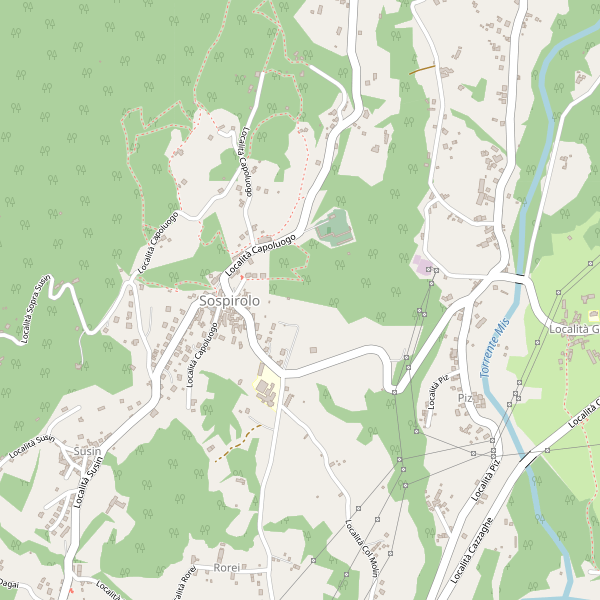 Thumbnail mappa stazioni di Sospirolo