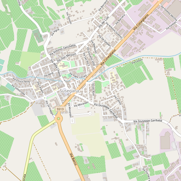 Thumbnail mappa farmacie di Susegana