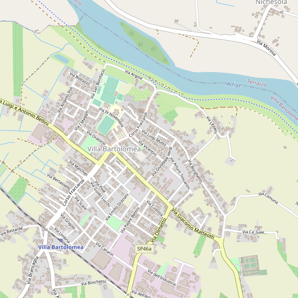 Thumbnail mappa stradale di Villa Bartolomea