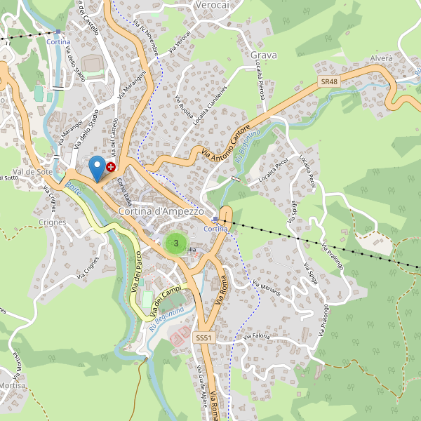 Thumbnail mappa bancomat di Cortina d'Ampezzo