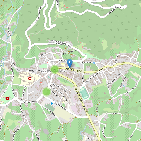 Thumbnail mappa bancomat di Valdobbiadene