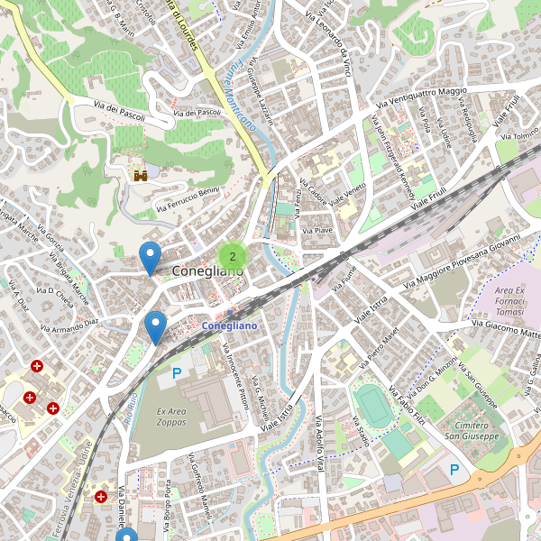 Thumbnail mappa calzature di Conegliano