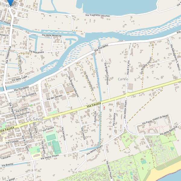 Thumbnail mappa chiese di Cavallino-Treporti