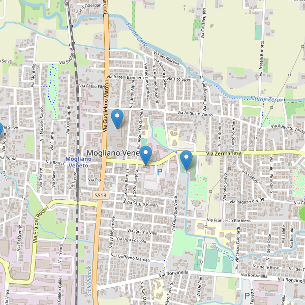 Thumbnail mappa chiese di Mogliano Veneto