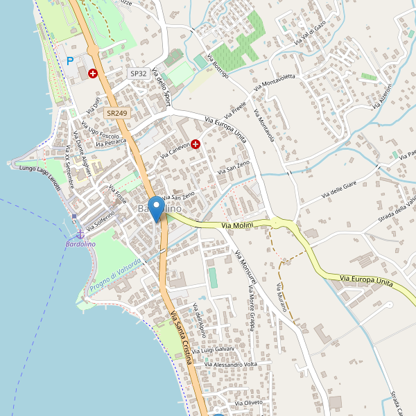 Thumbnail mappa farmacie di Bardolino