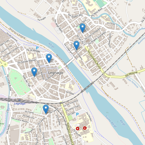 Thumbnail mappa farmacie di Legnago
