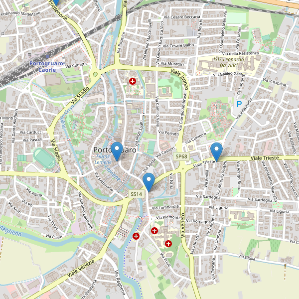 Thumbnail mappa farmacie di Portogruaro