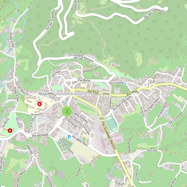 Thumbnail mappa farmacie di Valdobbiadene