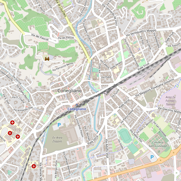 Thumbnail mappa mercati di Conegliano