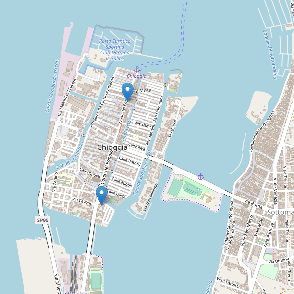 Thumbnail mappa musei di Chioggia