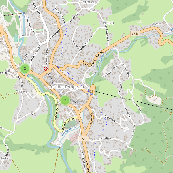 Thumbnail mappa musei di Cortina d'Ampezzo