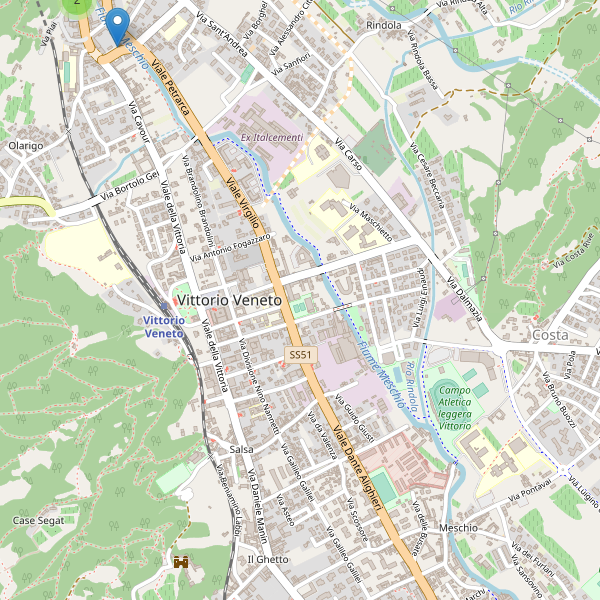 Thumbnail mappa musei di Vittorio Veneto