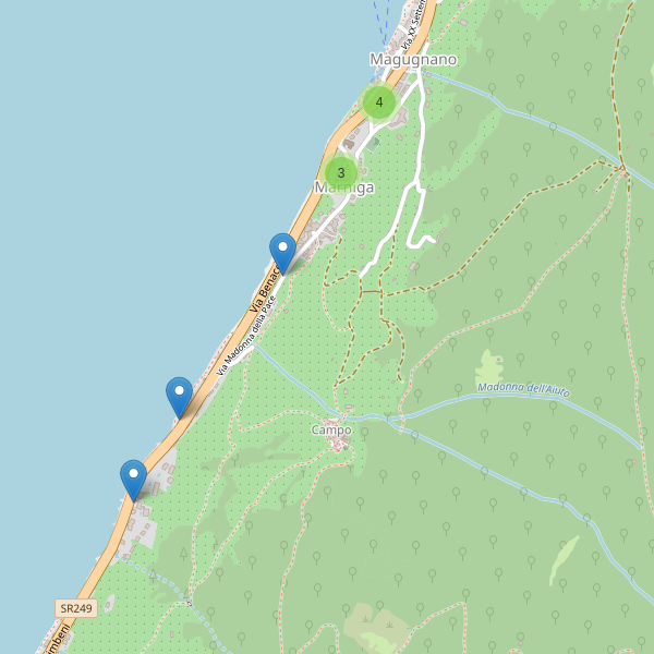 Thumbnail mappa parcheggi di Brenzone