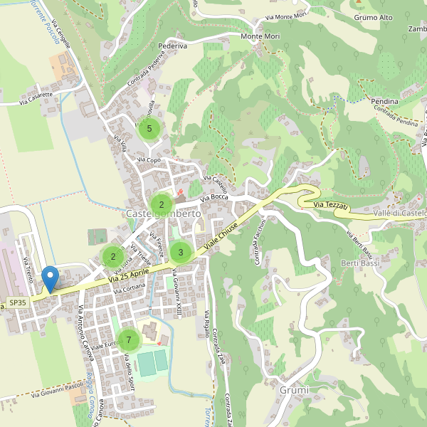 Thumbnail mappa parcheggi di Castelgomberto