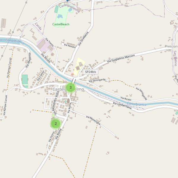Thumbnail mappa parcheggi di Castelguglielmo