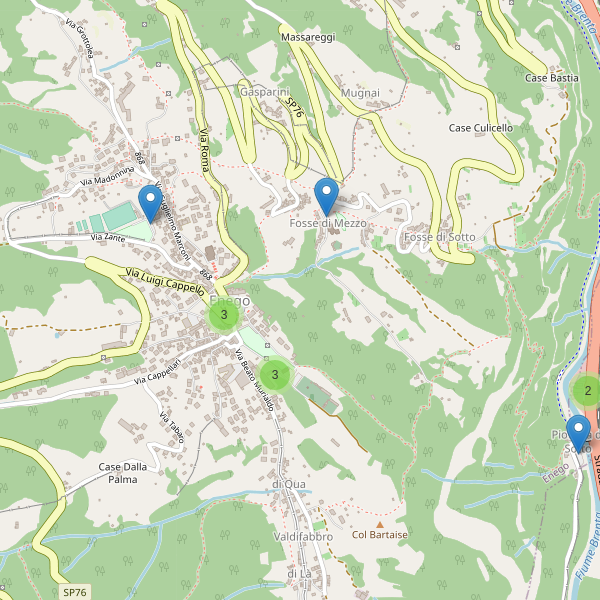Thumbnail mappa parcheggi di Enego