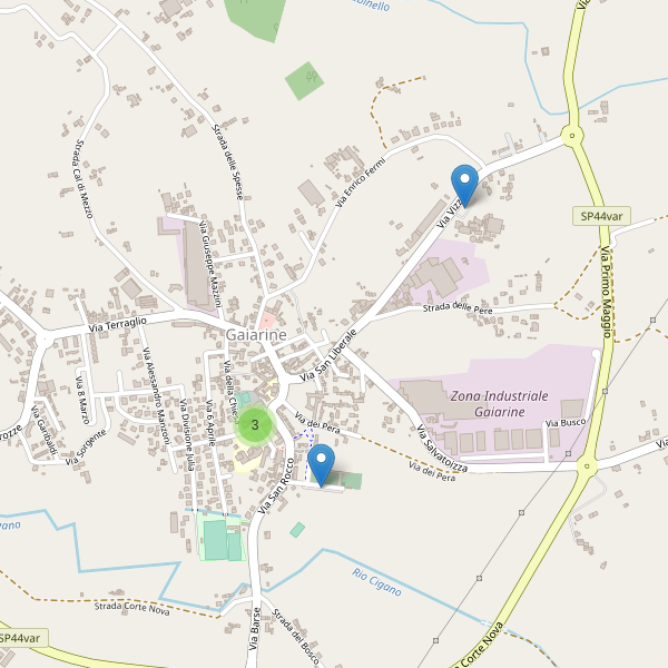 Thumbnail mappa parcheggi di Gaiarine