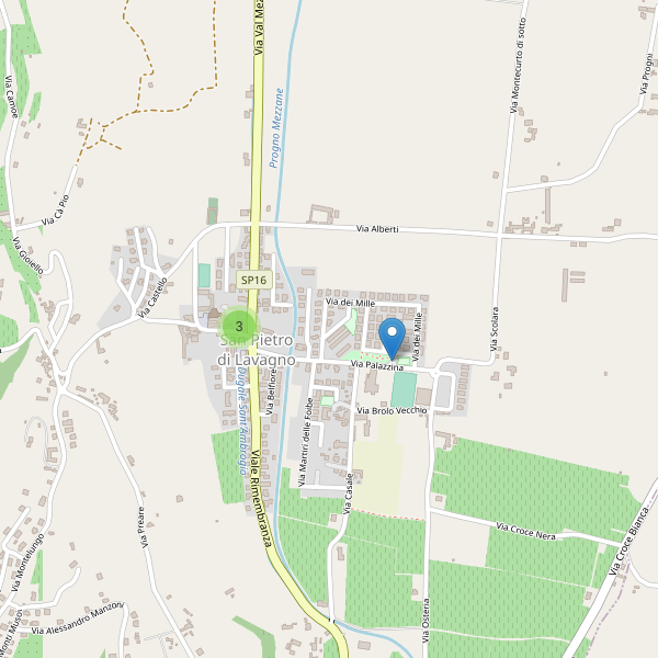 Thumbnail mappa parcheggi di Lavagno
