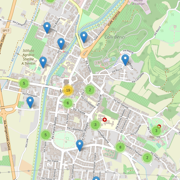 Thumbnail mappa parcheggi di Lonigo